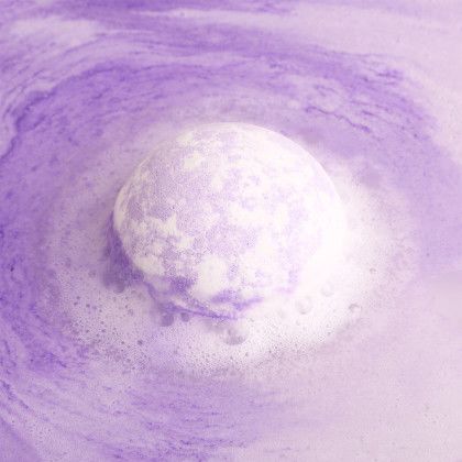 Custom Luxury Bath Bombs 2 Piece Set - Purple with White Custom Luxury Bath Bombs 2 Piece Set - Purple with White