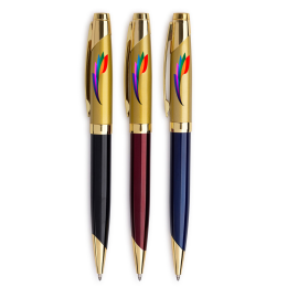 Custom Veronica Heavyweight Twist Metal Pen- Low Quantities - All Colors Custom Veronica Heavyweight Twist Metal Pen- Low Quantities - All Colors