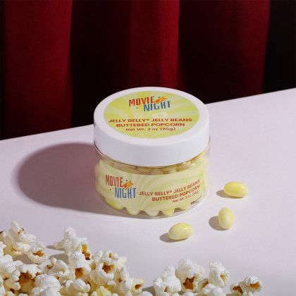 Custom Jelly Belly Jelly Beans: Small Jar - White - Lifestyle