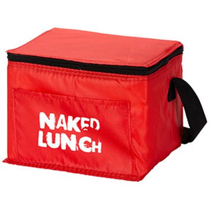 Custom 6-Pack Insulated Cooler - Red
