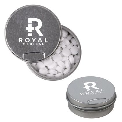 Custom Pinch Me Mint Tin - Silver