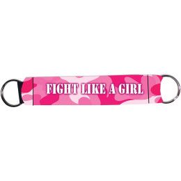 Custom Full Color Double Neoprene Wristband with Dual 26mm Key Rings