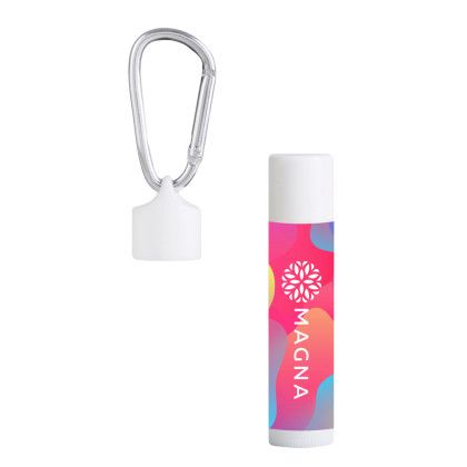 Custom Soothing Sidekick: Lip Moisturizer With SPF15 Carabiner Kit - Front View