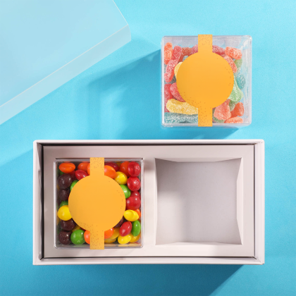 Custom Sweet Duo Candy Gift Set: Deluxe - Packaging View 