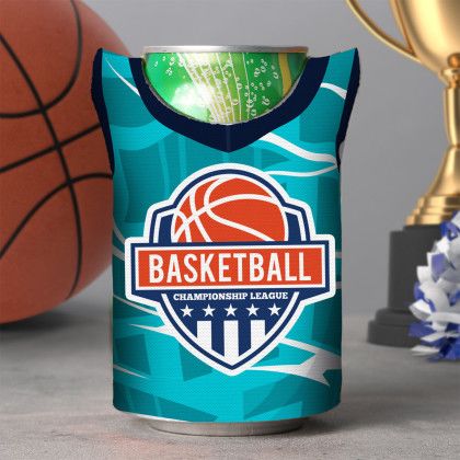 Custom Full Color Sleeveless Jersey Can Cooler - Lifestyle View 