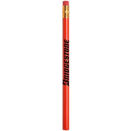 Custom Jo-Bee Jumbo Tipped Pencil - Red