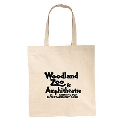 Custom 6 oz. Cotton Tote - Natural Custom 6 oz. Cotton Tote - Natural
