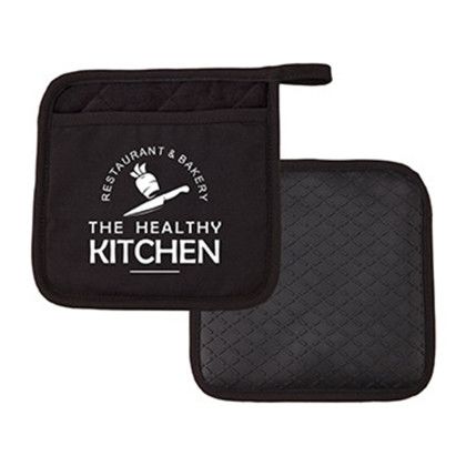 Custom Silicone & rPET Ad-Holder - Black Custom Silicone & rPET Ad-Holder - Black