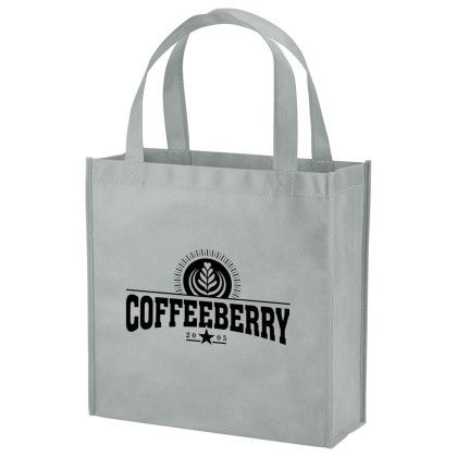 Custom Phoenix Non-Woven Market Tote - Gray