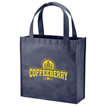 Custom Phoenix Non-Woven Market Tote - Navy blue