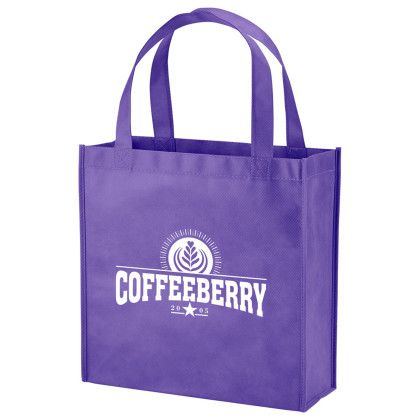 Custom Phoenix Non-Woven Market Tote - Purple
