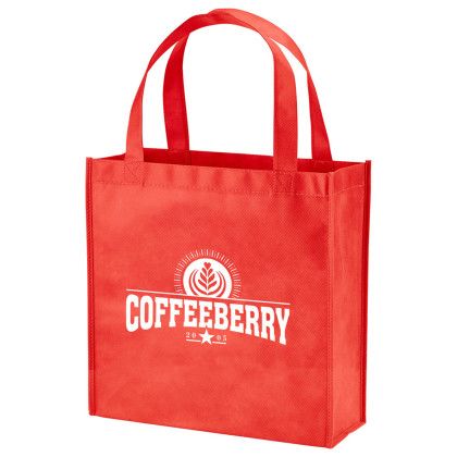 Custom Phoenix Non-Woven Market Tote - Red