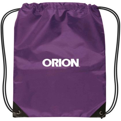 Custom Small Drawstring Backpack - Purple Custom Small Drawstring Backpack - Purple