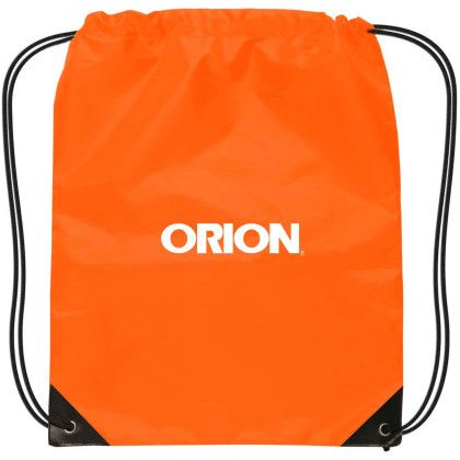 Custom Small Drawstring Backpack - Neon orange Custom Small Drawstring Backpack - Neon orange