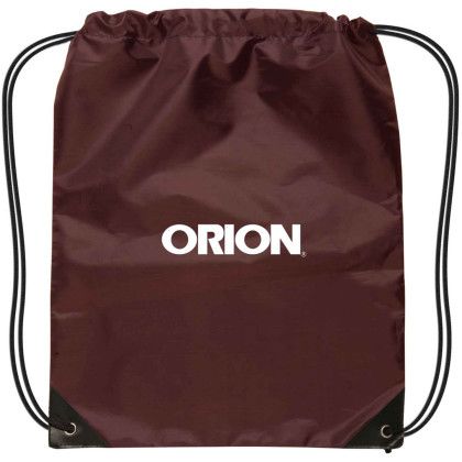Custom Small Drawstring Backpack - Burgundy Custom Small Drawstring Backpack - Burgundy