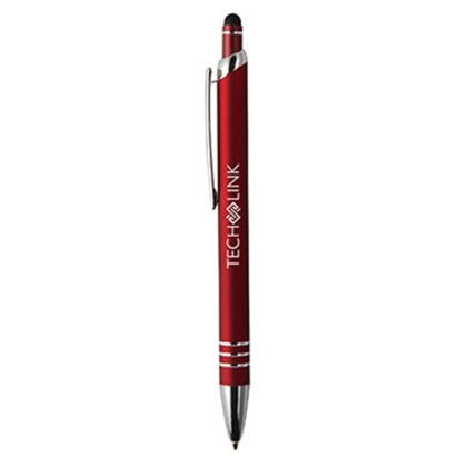 Custom Venice Velvet-Touch Aluminum Stylus Pen - Metallic dark red Custom Venice Velvet-Touch Aluminum Stylus Pen - Metallic dark red