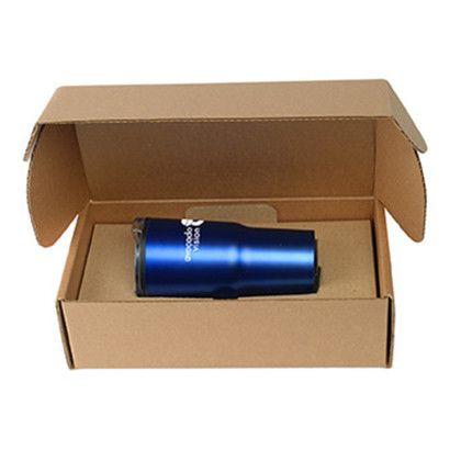 Custom 20 oz. Denali Tumbler with Gift Box - Matte Metallic Blue Custom 20 oz. Denali Tumbler with Gift Box - Matte Metallic Blue