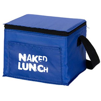 Custom 6-Pack Insulated Cooler - Royal blue