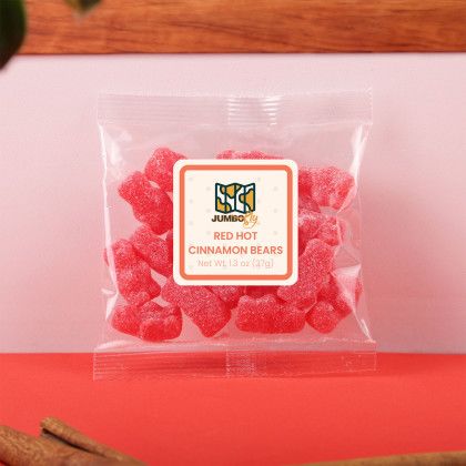Custom Jelly Belly Unbearably Hot Cinnamon Bears: Taster Packet - Lifestyle Custom Jelly Belly Unbearably Hot Cinnamon Bears: Taster Packet - Lifestyle
