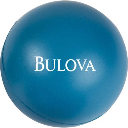 Custom Round Stress Ball - Blue gray Custom Round Stress Ball - Blue gray