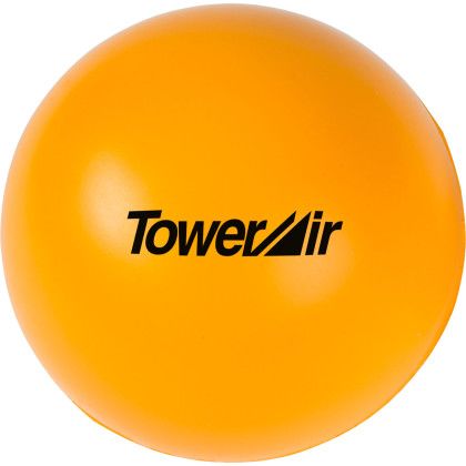 Custom Round Stress Ball - Neon orange Custom Round Stress Ball - Neon orange