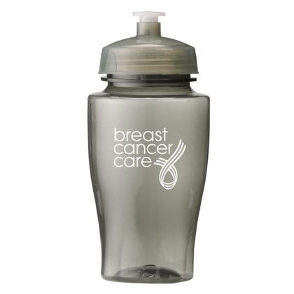 Custom 16 oz. rPET Twister Bottle - Translucent smoke