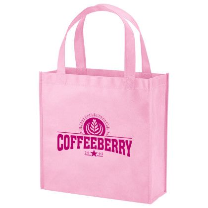 Custom Phoenix Non-Woven Market Tote - Pink