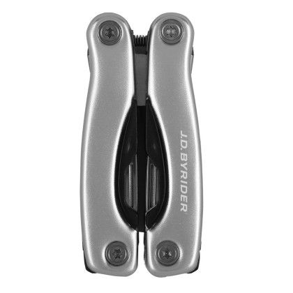 Custom Small Fix-it Multi-Tool with case - Metallic silver Close View Custom Small Fix-it Multi-Tool with case - Metallic silver Close View