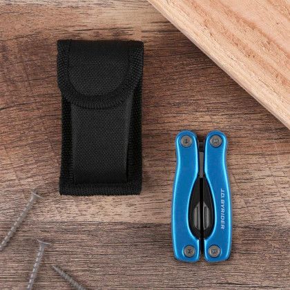 Custom Small Fix-it Multi-Tool with case - Metallic blue Lifestyle Custom Small Fix-it Multi-Tool with case - Metallic blue Lifestyle