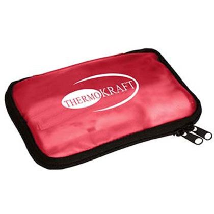 Custom Emergency Preparedness First Aid Kit - Translucent Red Custom Emergency Preparedness First Aid Kit - Translucent Red