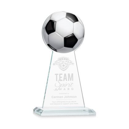 Custom Edenwood Soccer Award Medium - Etched