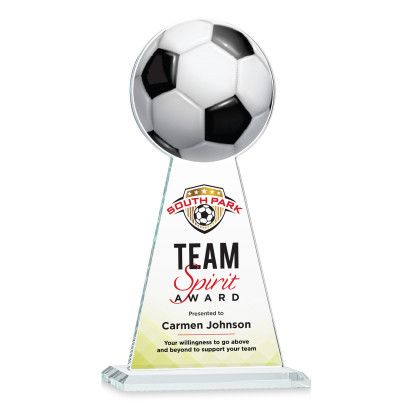 Custom Edenwood Soccer Award Full Color Large