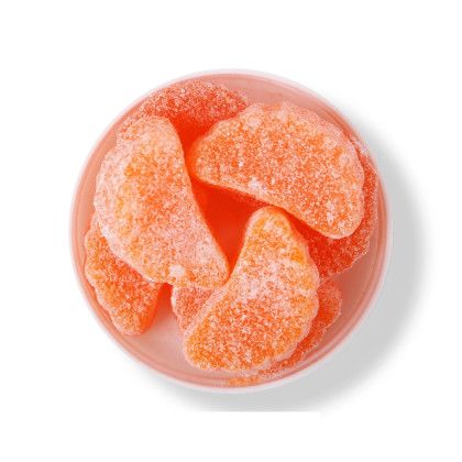 Custom Fruit Cocktail Gummy Candy Gift Set - Orange Slices 