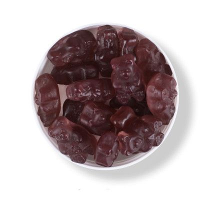 Custom Fruit Cocktail Gummy Candy Gift Set - Grape Bears  