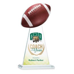 Custom Edenwood Football Award Full Color Large Custom Edenwood Football Award Full Color Large