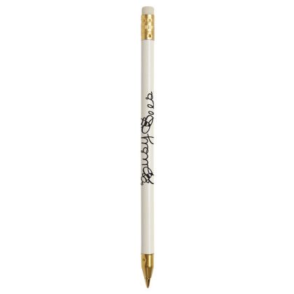 Custom Wooden Stick Pen - White Custom Wooden Stick Pen - White