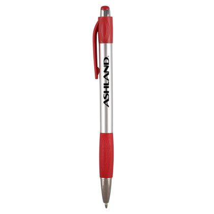 Custom Roseville Recycled ABS SGC Pen - Red
