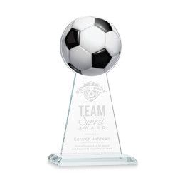 Custom Edenwood Soccer Award Medium - Etched Custom Edenwood Soccer Award Medium - Etched