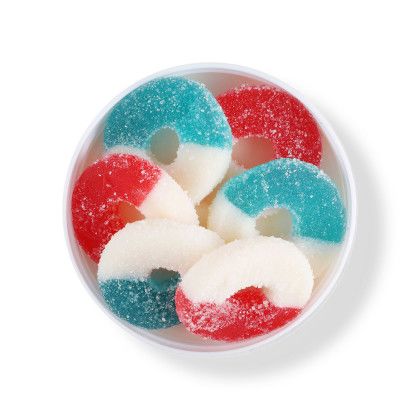 Custom Albanese Gummi Freedom Rings: Taster Packet - Gummy Views Custom Albanese Gummi Freedom Rings: Taster Packet - Gummy Views
