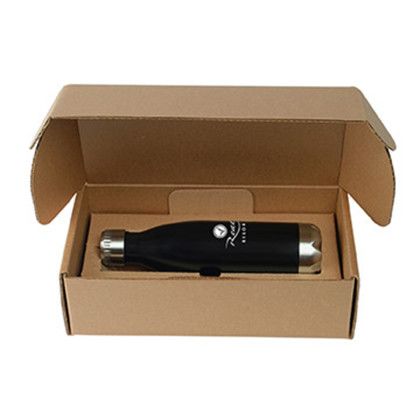Custom 17 oz. Cascade Bottle with Gift Box - Matte Black Custom 17 oz. Cascade Bottle with Gift Box - Matte Black