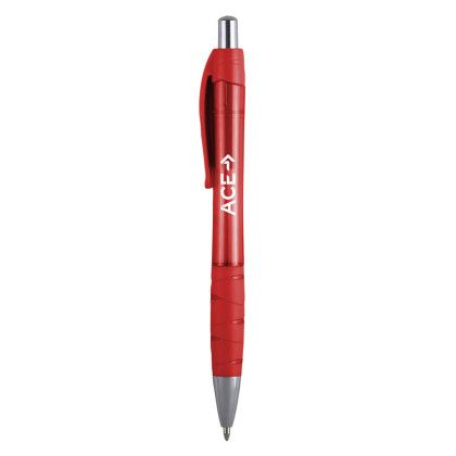 Custom Petaluma Recycled TGC Pen - Translucent red Custom Petaluma Recycled TGC Pen - Translucent red