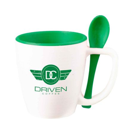 Custom Stir'N Sip Mug - Green Custom Stir'N Sip Mug - Green
