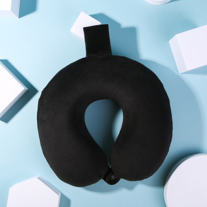 Custom Journey Travel Pillow - Lifestyle View Custom Journey Travel Pillow - Lifestyle View