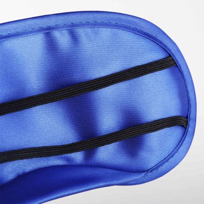 Custom Satin Sleep Mask - Royal Blue Back View 