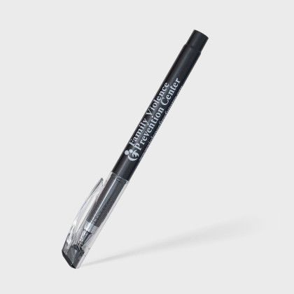 Custom LuxGel Pen - Black