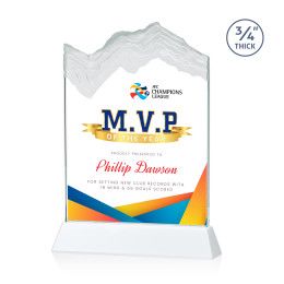 Custom Kilimanjaro Full Color Award on White Newhaven Base Large Custom Kilimanjaro Full Color Award on White Newhaven Base Large