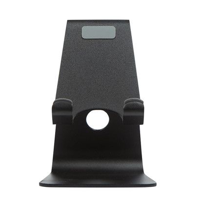 Custom Media Stand - Black Front View Custom Media Stand - Black Front View