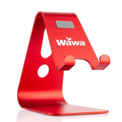 Custom Media Stand - Red Custom Media Stand - Red