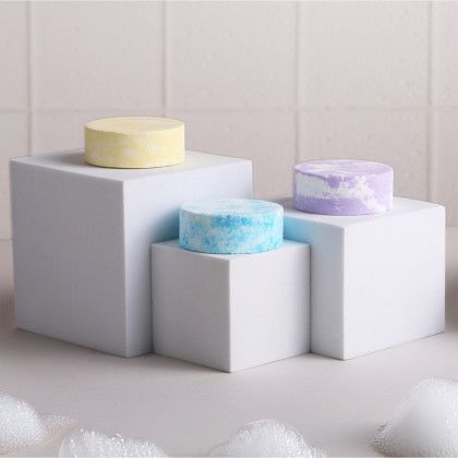 Custom Delight Shower Steamers: 3 Piece Set - Lifestyle View 