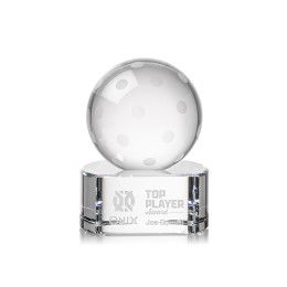 Custom Pickleball Award on Robson Base Small - Etched